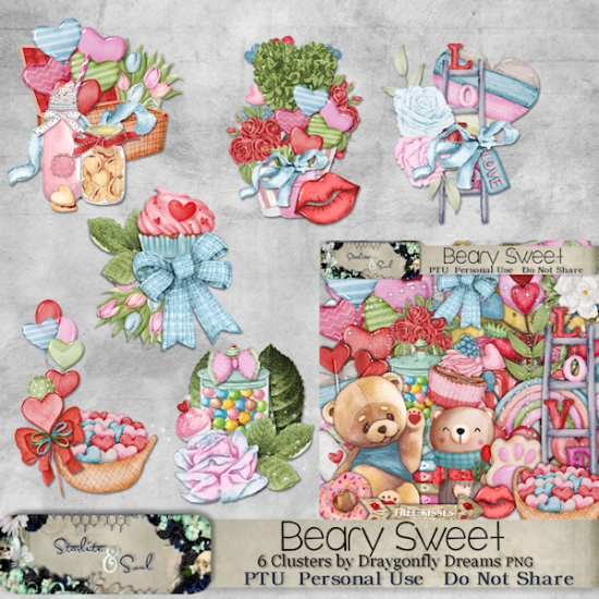 Beary Sweet Clusters - Click Image to Close