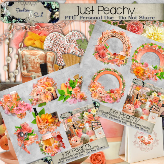 Just Peachy Bundle - Click Image to Close