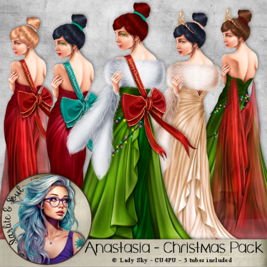Anastasia - CU Christmas Pack - Click Image to Close