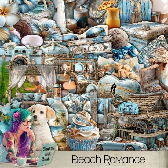 Beach Romance - Click Image to Close