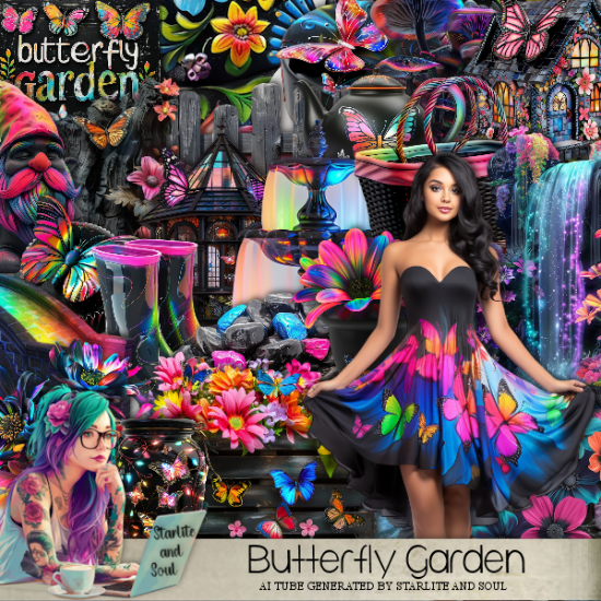 Butterfly Garden - Click Image to Close
