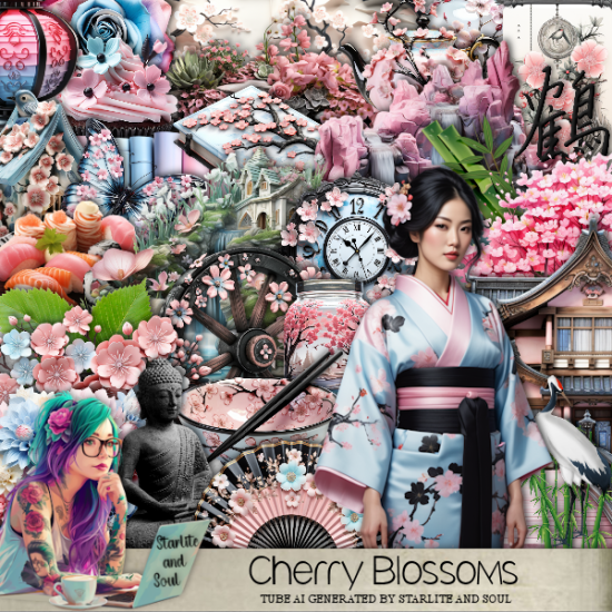 Cherry Blossoms - Click Image to Close