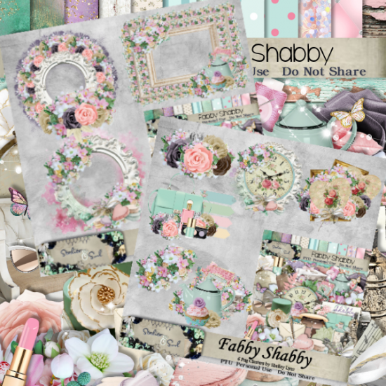 Fabby Shabby Bundle - Click Image to Close