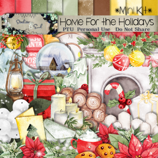 Home For the Holidays - Mini Kit - Click Image to Close