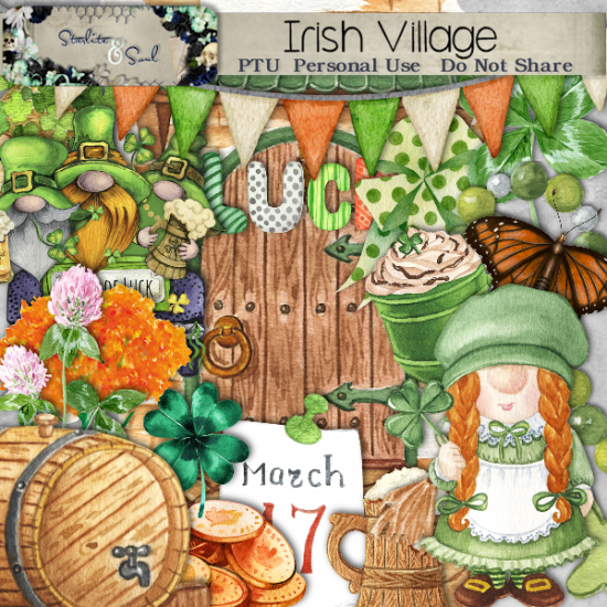 Irish Village - Click Image to Close