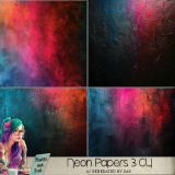 Neon Paper Pack 3