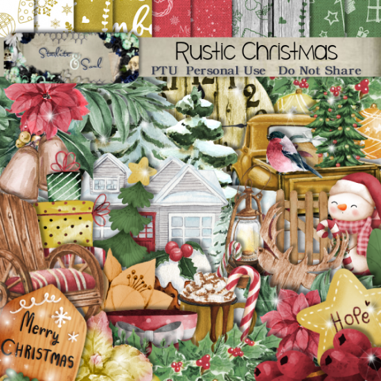 Rustic Christmas - Click Image to Close