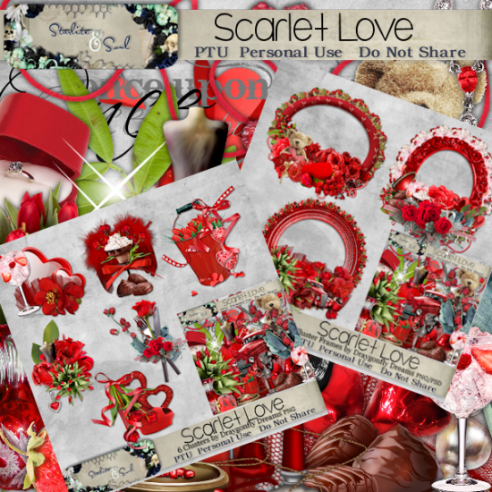 Scarlet Love Bundle - Click Image to Close