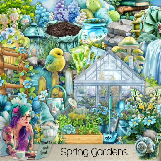Spring Gardens - Click Image to Close